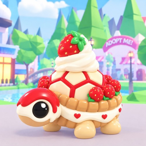 Strawberry tortle adopt me - on,